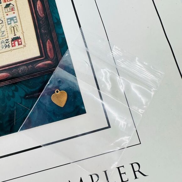 The Drawn Thread Counted Cross Stitch 12 House Sampler & Perennial Border Floss - Picture 4 of 11